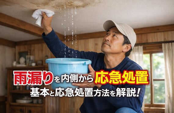 06 雨漏り 内側から修理