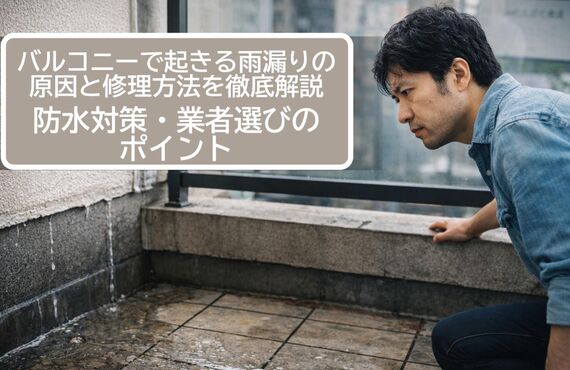 18 雨漏り バルコニー